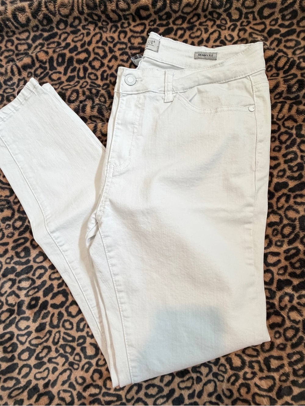 Judy Blue White Skinny Jeans